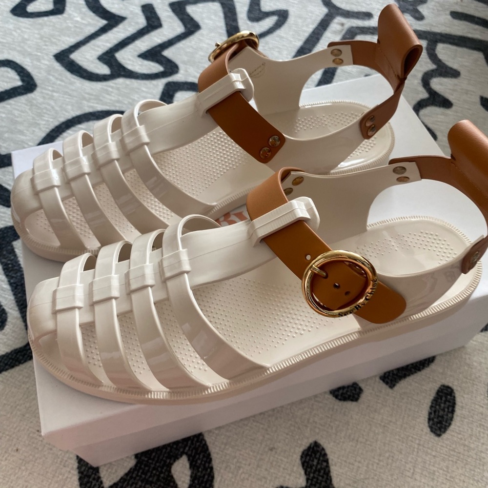 NWT See by Chloe Fisherman Sandals Size 38 (7.5)